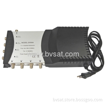 International Satellite Lnb 5 In 4 Out Receiver Multiswitch 